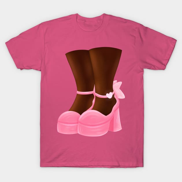 New Shoes T-Shirt by AngelHeartArt